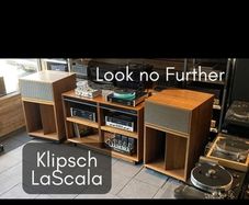 Very Rare opportunity to own one of the Finest Audiophile Speakers Ever Made Klipsch La-Scala LS BB pristine only set Available