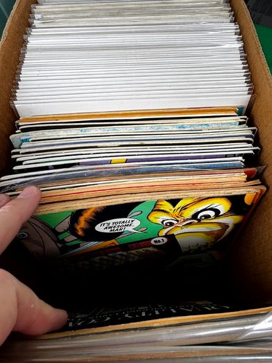 Indie Long Comic Box w 325 Comics for Sale