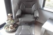 foot stool leather BNW  Beutiful