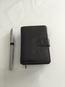 Black Genuine leather Purse