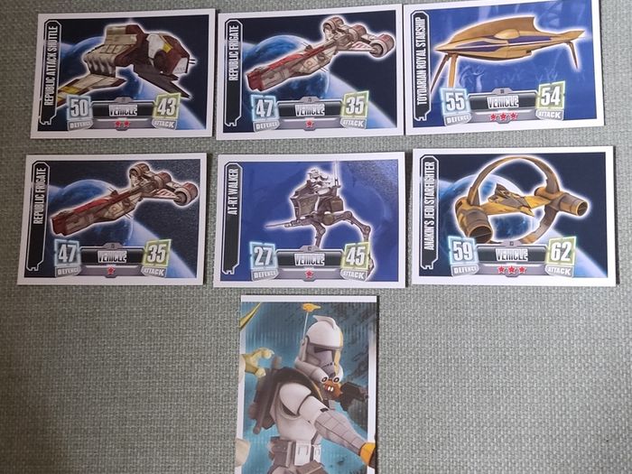 Star Wars Force Attax Series 2 - 31 Card Bundle