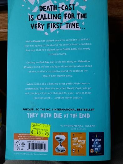 The First to Die at the End by Adam Silvera