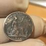 1866 farthing Victoria Image 2