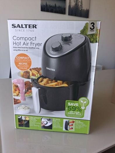 Compact hot Air fryer Salter