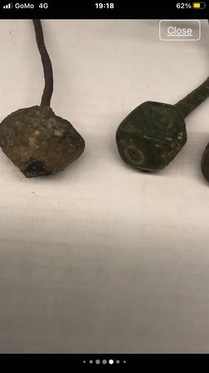 bronze robe pins