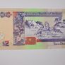 2005 Belize Two Dollars Unc Notes Image 2