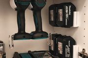 Makita 18V LXT battery mounts
