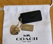 Coach Triple Charm Bag Charm / BRAND NEW