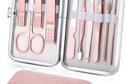 FREE P&amp;P | 10pcs Professional Nail Clippers Kit Pedicure Care Tools-Stainless Steel Grooming Tools for Travel