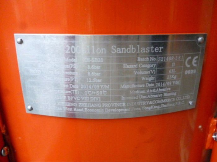 Sandblasting sand