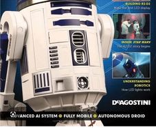 Star wars build R2-D2 robot