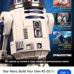 Star wars build R2-D2 robot