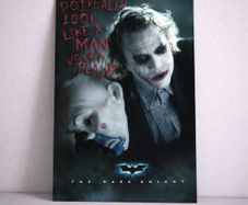 Unique Canvas Joker Print - FREE P&P