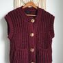 Zara Sleeveless Cardigan Size Medium Image 3