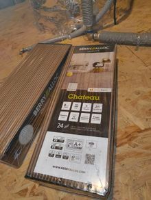 Herringbone Laminate Flooring, BerryAlloc Chateau 15sqm