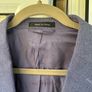 Calvin Klein Lord and Taylor Mens Blue Textured Blazer Jacket Size 44R US 54 EU Image 2