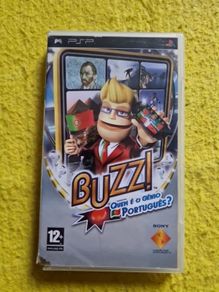Buzz Quem E o genio Portugues ?  PSP PlayStation