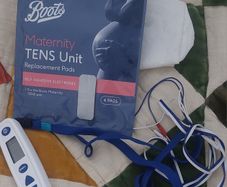 Boots Maternity Tens Machine Unit with brand new pads and spare battery for sale