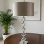 Tall Crystal Table Lamp Image 3