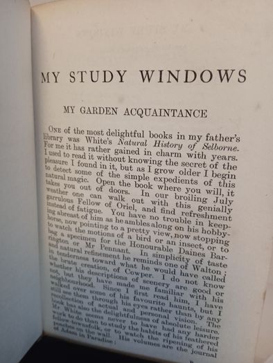 My Study Windows by James Russell Lowell (HQ245)