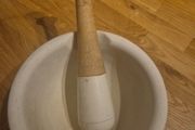 antique mortar and pestle