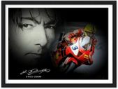 Joey Dunlop Honda VTR SP1 Wooden Framed Print