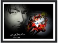main image for ad Joey Dunlop Honda VTR SP1 Wooden Framed Print