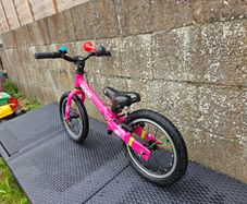Frog Tadpole Plus 14" Wheel Balance Bike Purple Like New