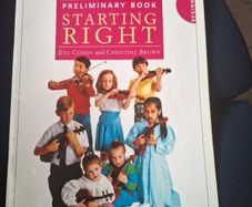 Eta Cohens Violin Method Pleliminary Book Starting Right