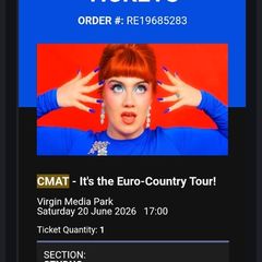 CMAT ticket Cork 20 June Standing