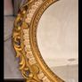 ornate vintage guilded mirror Image 2