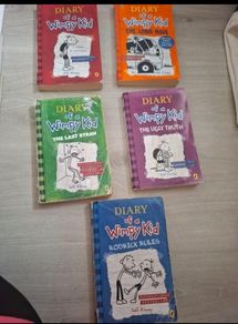 Diary of wimpy kids books