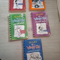 Diary of wimpy kids books