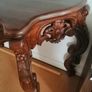 Hall table large solid wood carved Image 6