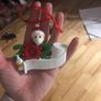 Personalised resin Covid christmas decoration Image 2