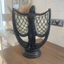 Art Deco Style Winged Woman Lamp Signed Rosa 2003 Image 2