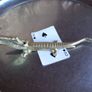 Vintage brass alligator nut cracker, D18 post 4e Image 2