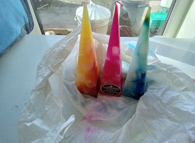 NEW soy blend candles handmade