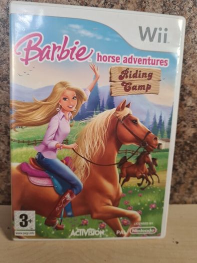Nintendo Wii Barbie Horse Adventures Riding Camp Video Game