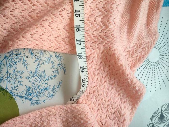 Cute Baby pink peachy fine knit cardigan