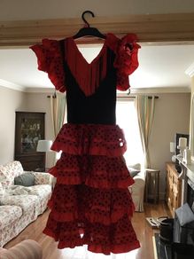 spanish dancer dress age 8