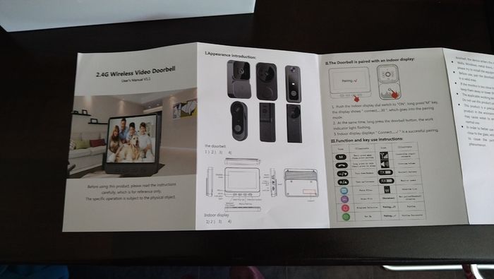 Video Doorbell with Monitor (New) - Doesn't require WiFi