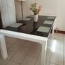 Calligaris dining table and 6 chairs Image 4