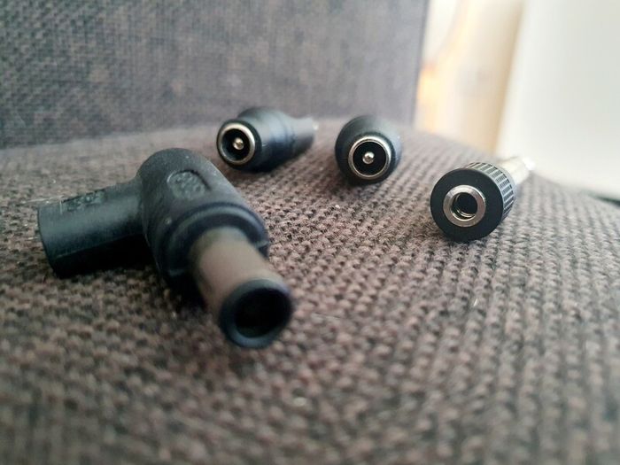 Mixed DC Barrel Power Adapters & Audio Jack Adapter