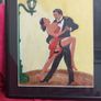 original tango painting, signed  purchased in Buenos Aires Image 4