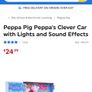 Peppa Pig Peppa's Clever Car with Lights and Sound Effects Image 2