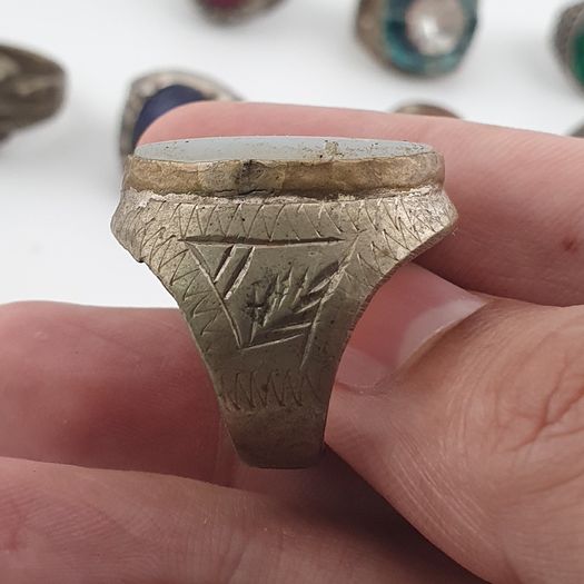 Old World Jewellery Collection 15 Mixed Brass Statement Rings