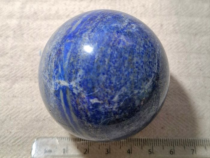 Gorgeous Lapis Lazuli natural gemstone sphere 6cm 270g stone for emotional blockages