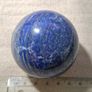 Gorgeous Lapis Lazuli natural gemstone sphere 6cm 270g stone for emotional blockages Image 5