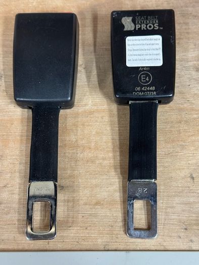 Seat Belt Extenders - Compatible with Audi A4 B8 - E4 Approved